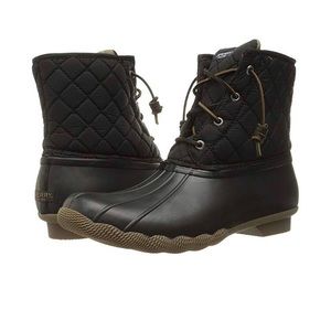 SOLD! Sperry Women's Saltwater Quilted Duck Boot